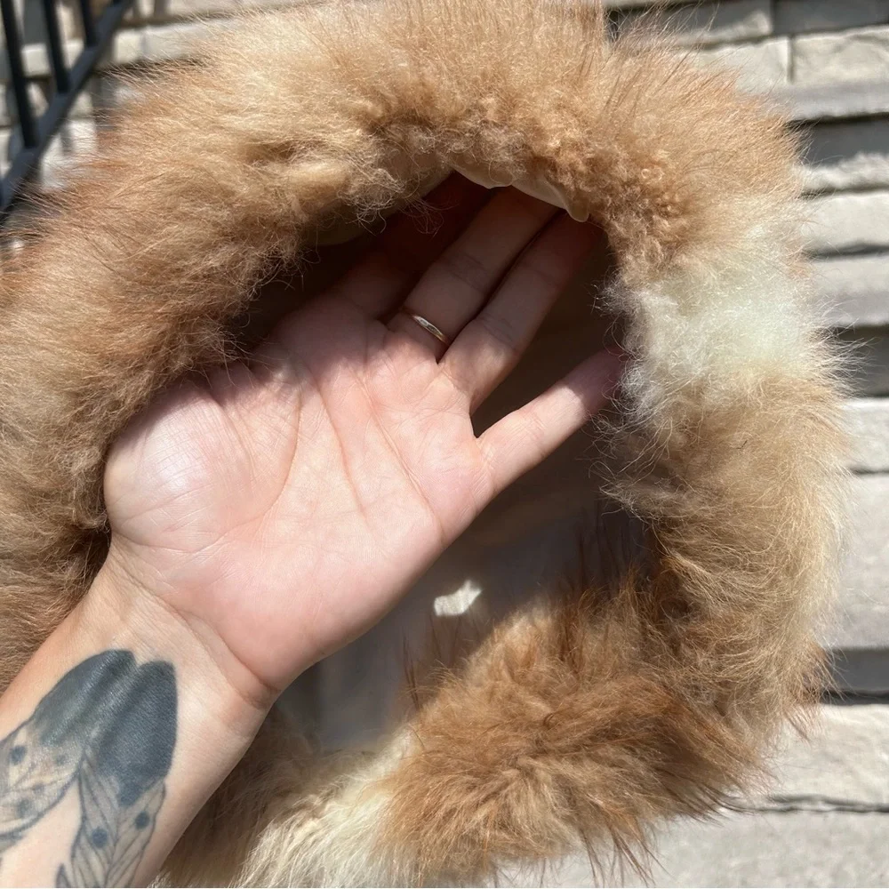 Vintage Fur custom made hair top hat head cover headwear piece - Picture 2 of 7